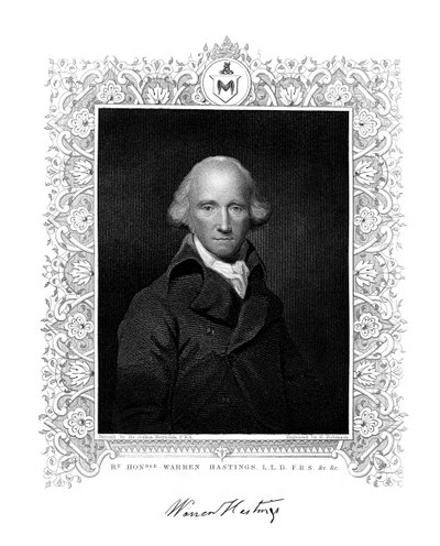 Warren Hastings, English Administrator in India by H. Robinson