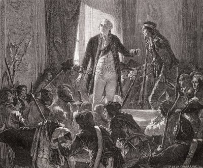 King Louis XVI Drinks to the Health of the Nation, 20th June 1792 by H. de la Charlerie