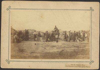 Battery Hays, Seven 30-pounder Parrot Rifles, against Wagner by Haas and Peale