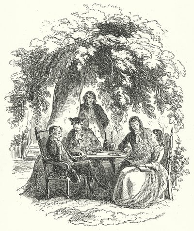 A Tale of Two Cities – Frontispiece by Hablot Knight (1815-92) (after) Browne