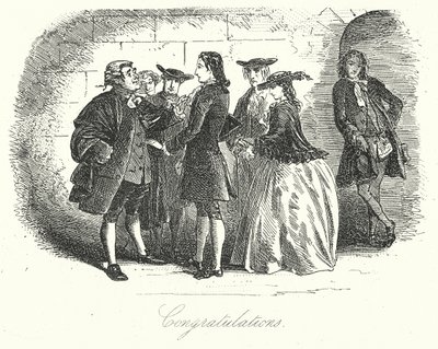 Congratulations by Hablot Knight (1815-92) (after) Browne