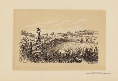 Hunting Sketches, No 7, Tommy Dumpty by Hablot Knight (1815 92) Browne