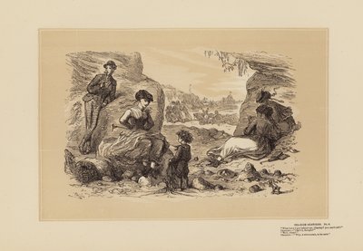 Sea-Side Sketches, No 6, Not a Bad Guess by Hablot Knight (1815 92) Browne