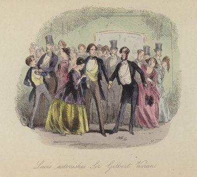 Illustration for Lewis Arundel or The Railroad of Life by Frank E Smedley by after Hablot Knight Browne