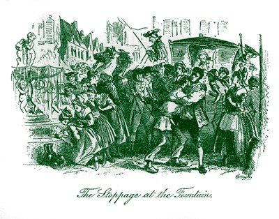 A Tale of Two Cities by Charles Dickens by Hablot Knight Browne