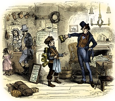 The Old Curiosity Shop by Hablot Knight Browne
