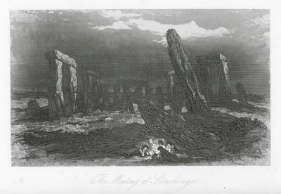 London streets: The Meeting at Stonehenge by Hablot Knight (1815 92) Browne