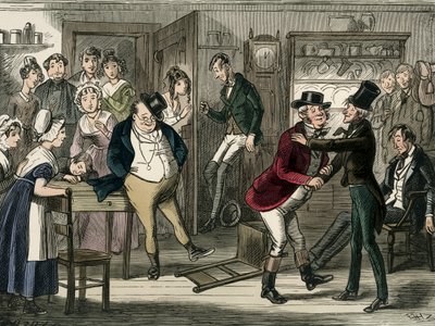 The Pickwick Club by Hablot Knight Browne