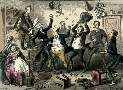 The Posthumous Papers of the Pickwick Club by Hablot Knight Browne