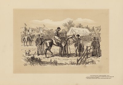 The Tumbletown Steeple-Chase, No 12, After the Race by Hablot Knight (1815 92) Browne