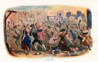 Illustration for A Tale of Two Cities by Hablot Knight Browne
