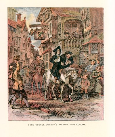 Illustration for Barnaby Rudge by Hablot Knight Browne