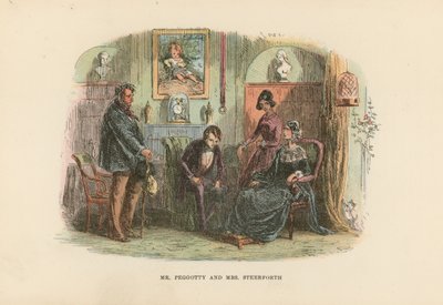 Illustration for David Copperfield by Hablot Knight Browne