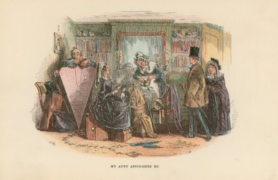 Illustration for David Copperfield by Hablot Knight Browne