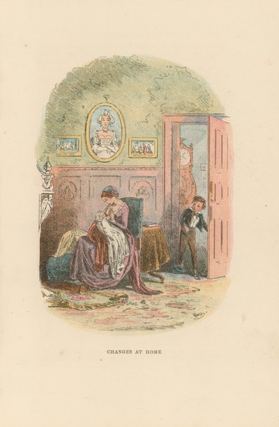 Illustration for David Copperfield by Hablot Knight Browne