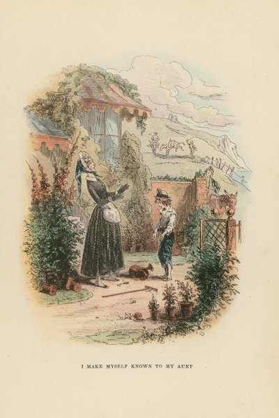 Illustration for David Copperfield by Hablot Knight Browne