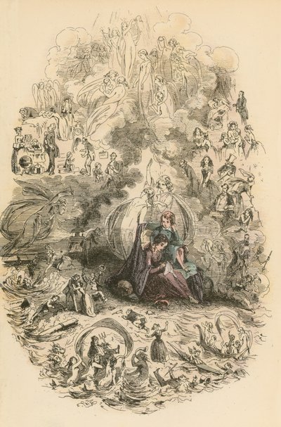 Illustration for Dombey and Son by Hablot Knight Browne