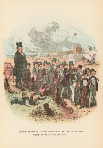 Illustration for Dombey and Son by Hablot Knight Browne