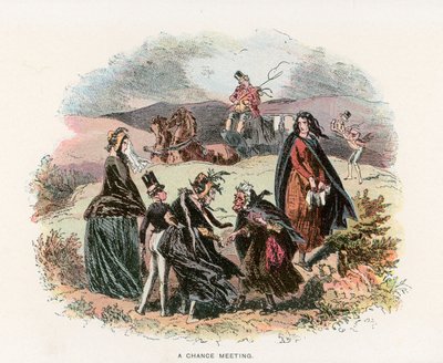 Illustration for Dombey and Son by Hablot Knight Browne