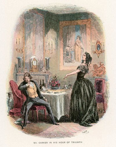 Illustration for Dombey and Son by Hablot Knight Browne