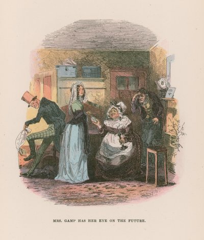 Illustration for Martin Chuzzlewit by Hablot Knight Browne