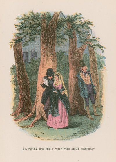 Illustration for Martin Chuzzlewit by Hablot Knight Browne