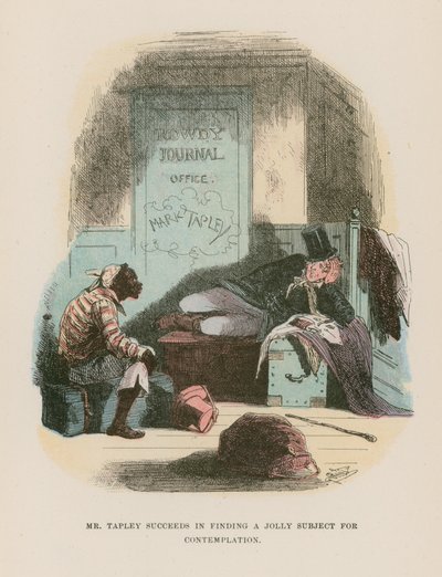 Illustration for Martin Chuzzlewit by Hablot Knight Browne