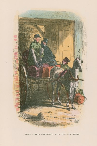 Illustration for Martin Chuzzlewit by Hablot Knight Browne