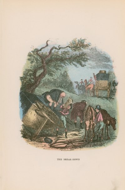 Illustration for Pickwick Papers by Hablot Knight Browne