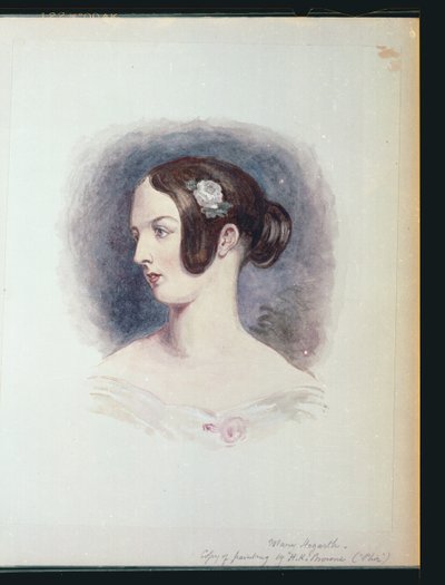 Mary Hogarth by Hablot Knight Browne