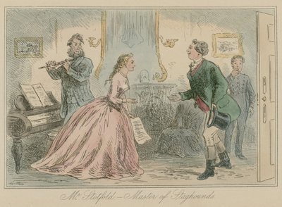 Mr Stotfold - Master of Staghounds by Hablot Knight Browne