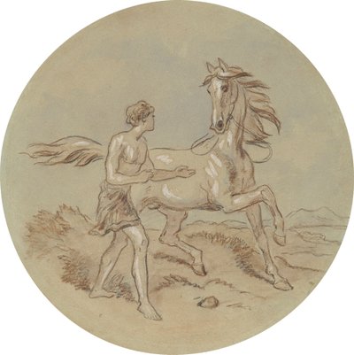One of Eighteen Designs for a Series of Plates Illustrating Venus and Adonis by Hablot Knight Browne