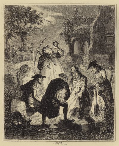 Resurrectionists by Hablot Knight Browne