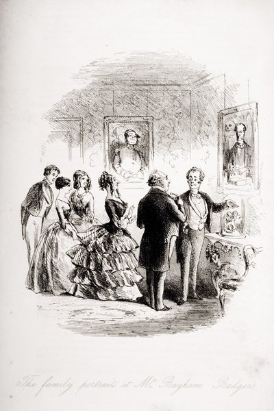 The family portraits at Mr. Bayham Badger
