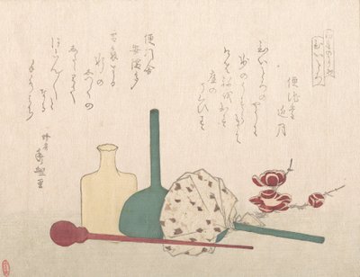 Glass-Wares with Plum Blossoms by Hachifusa Shuri