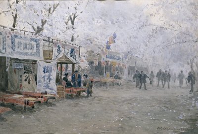 Cherry Blossom Festival by Hachir Nakagawa