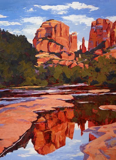 Reflection, Sedona by Hadley Rampton