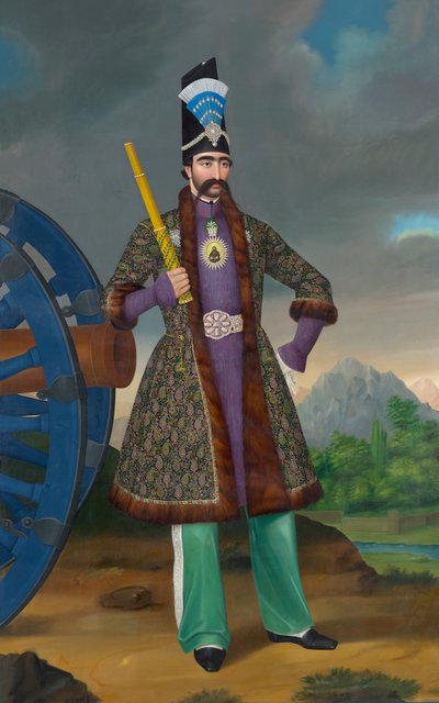 Naser ad-Din, the Shah of Persia by Hakob Hovnatanyan
