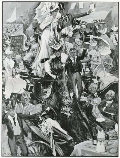 Eton and Harrow Cricket Match by Hal Hurst