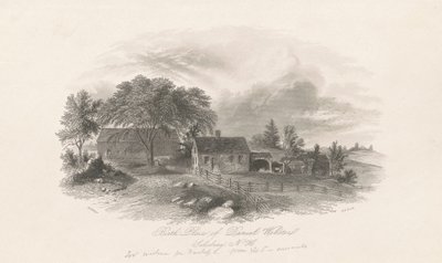 Birth Place of Daniel Webster, Salisbury, New Hampshire by Hammat Billings