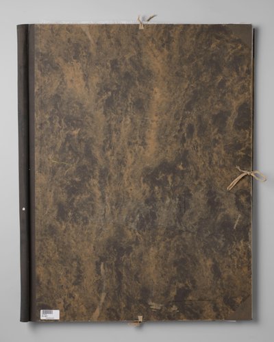 Folder with Documents and Fragments Belonging to Malle Babbe by Han van Meegeren