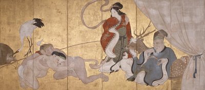 Seven Gods Of Good Fortune by Hanabusa Itcho