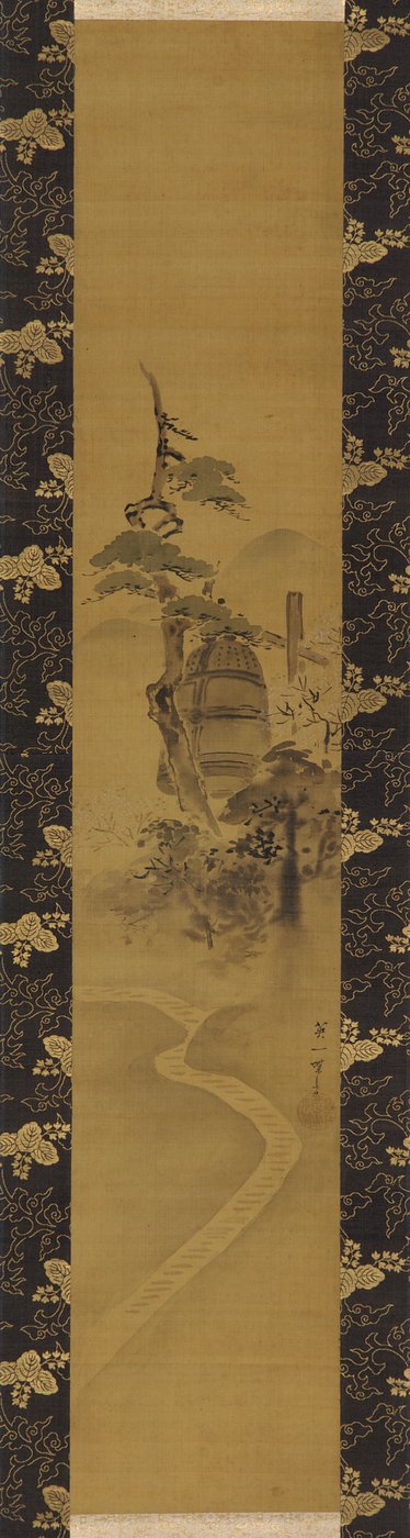 Temple Bell by Hanabusa Itcho