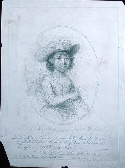 A Sketch, Spoiled by James Gillray (1757-1815) 1781 by Hannah Humphrey