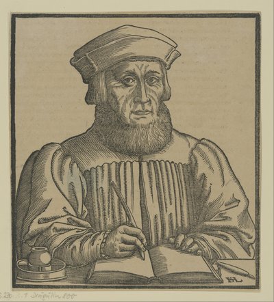 Johann Aventinus (1554) by Hanns Lautensack