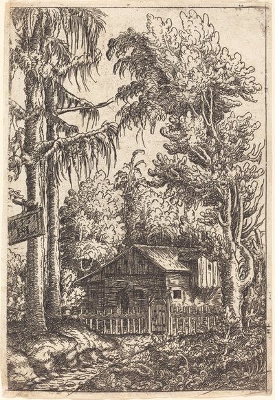 Landscape with View of a Farmer