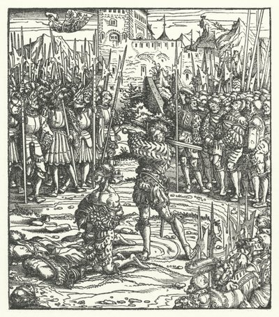 Execution of the Leaders of an Uprising Against the Rule of Archduke Maximilian of Austria in Flanders by Hans (after) Burgkmair