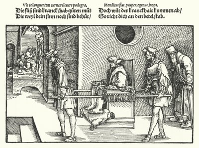Gout by Hans (after) Burgkmair