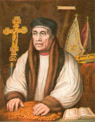 Archbishop Warham by Hans (after) Holbein the Younger