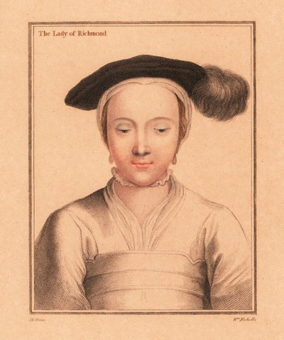 Mary FitzRoy, Duchess of Richmond and Somerset by Hans (after) Holbein the Younger